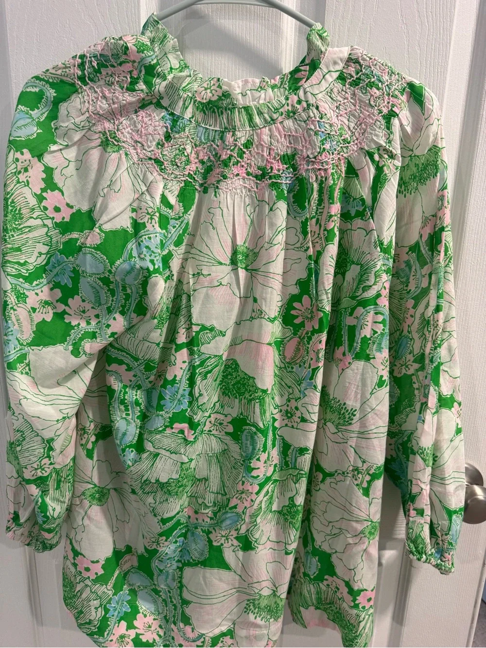 Lilly Pulitzer Lourdes Top Putting Green Poppyland
